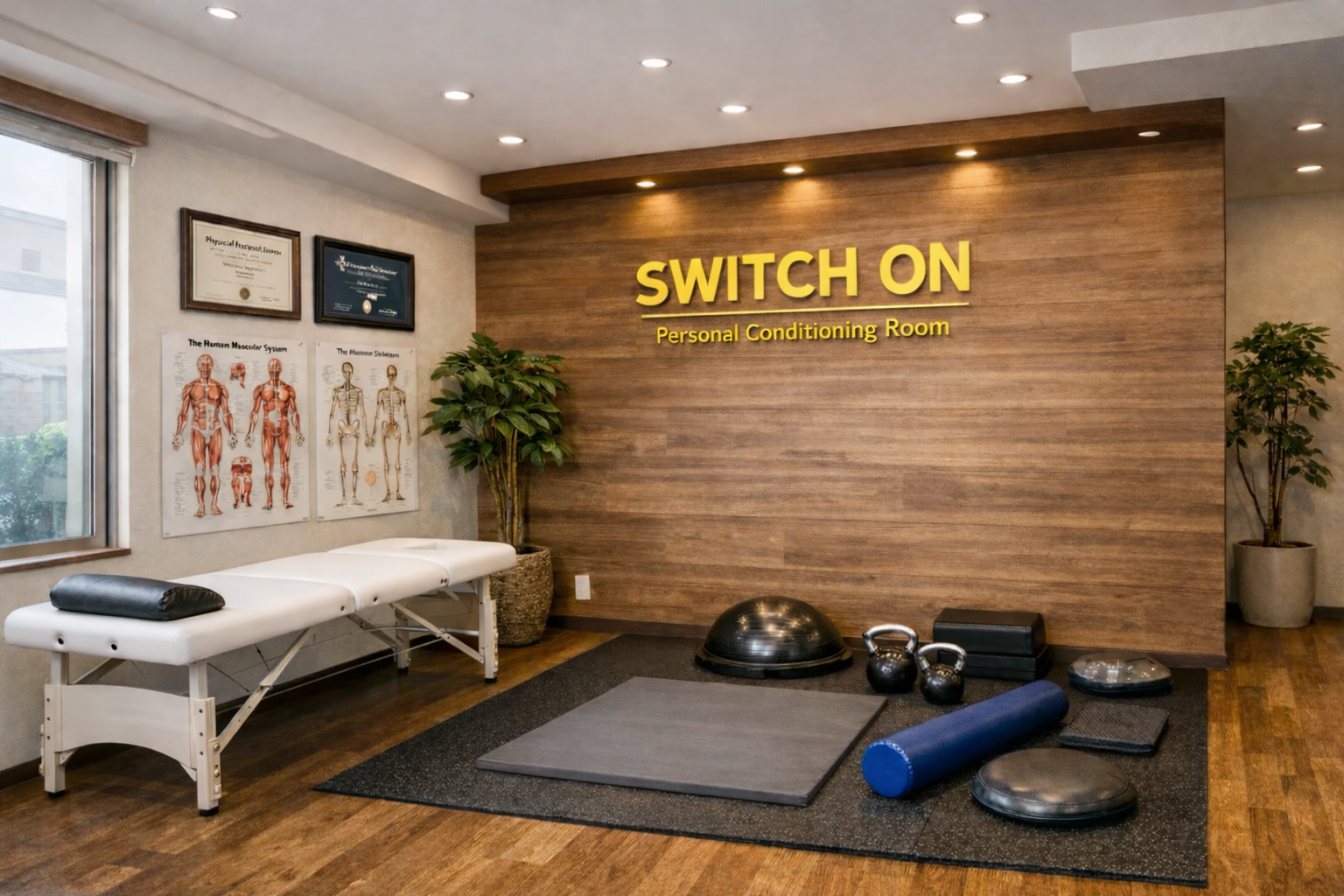 SWITCH ON  パーソナルコンデイショニングサポート
