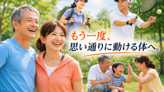 【坂戸・鶴ヶ島】中高年の方へ　痛みがあっても、人生はまだ変えられる。